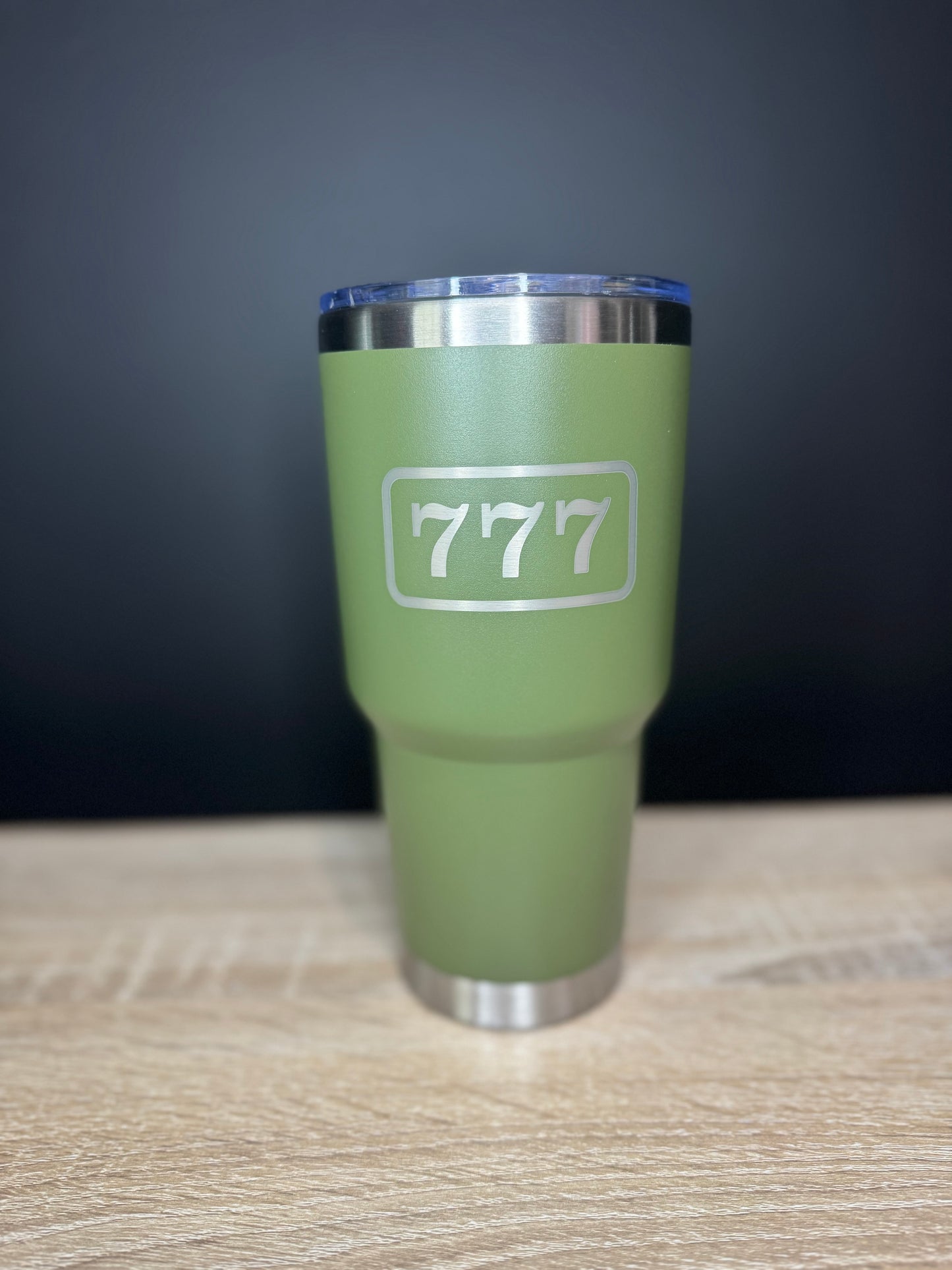 Custom "777" Tumbler