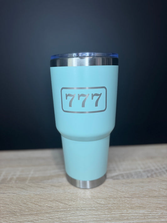 Custom "777" Tumbler