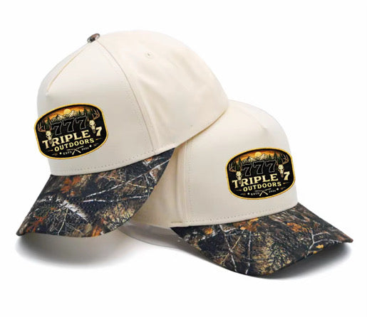 Camo Brim Triple 7 Outdoors Snapback